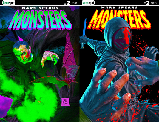 Mark Spears Monsters #2 - Cover F (HOLOFOIL FLIP COVER) - 1st Printing