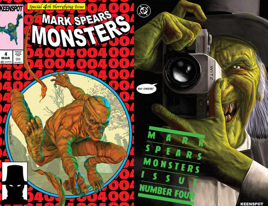 Mark Spears Monsters #4 - Cover F (HOLOFOIL FLIP COVER) - 1st Printing