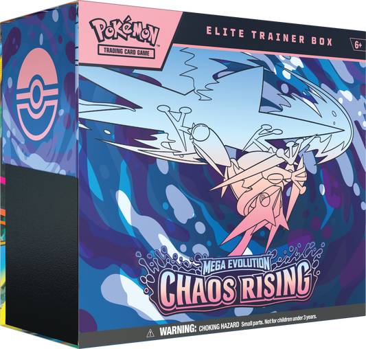 Pokemon Mega Evolution Chaos Rising Elite Trainer Box