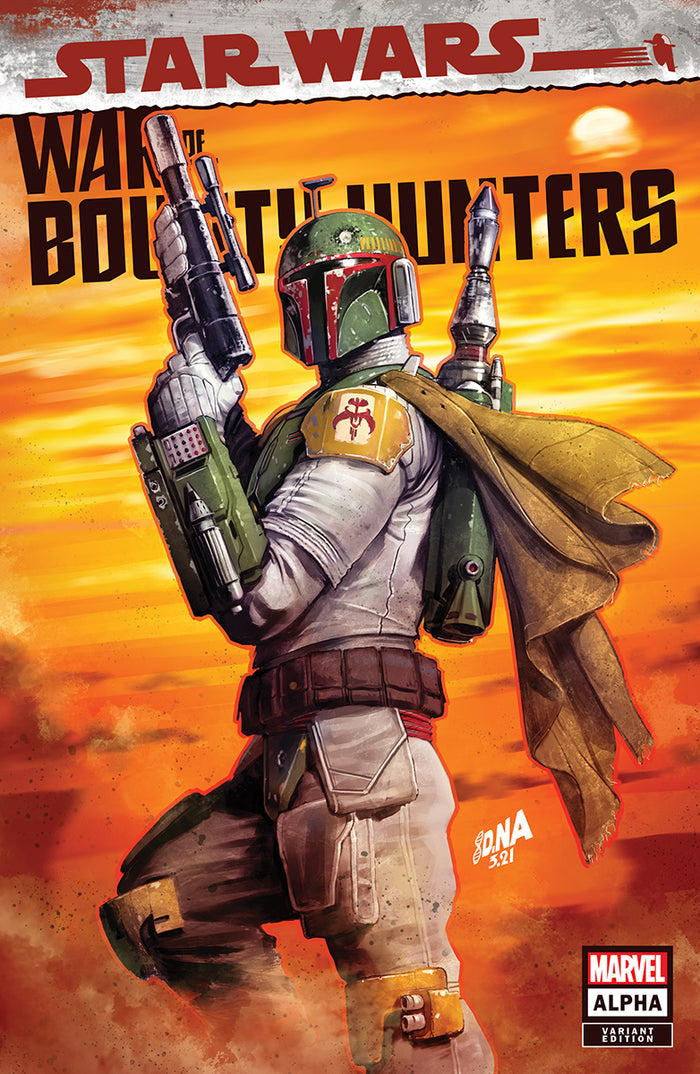 [Signed by David Nakayama] STAR WARS WAR BOUNTY HUNTERS ALPHA #1 UNKNOWN COMICS DAVID NAKAYAMA EXCLUSIVE VAR (11/30/2022)