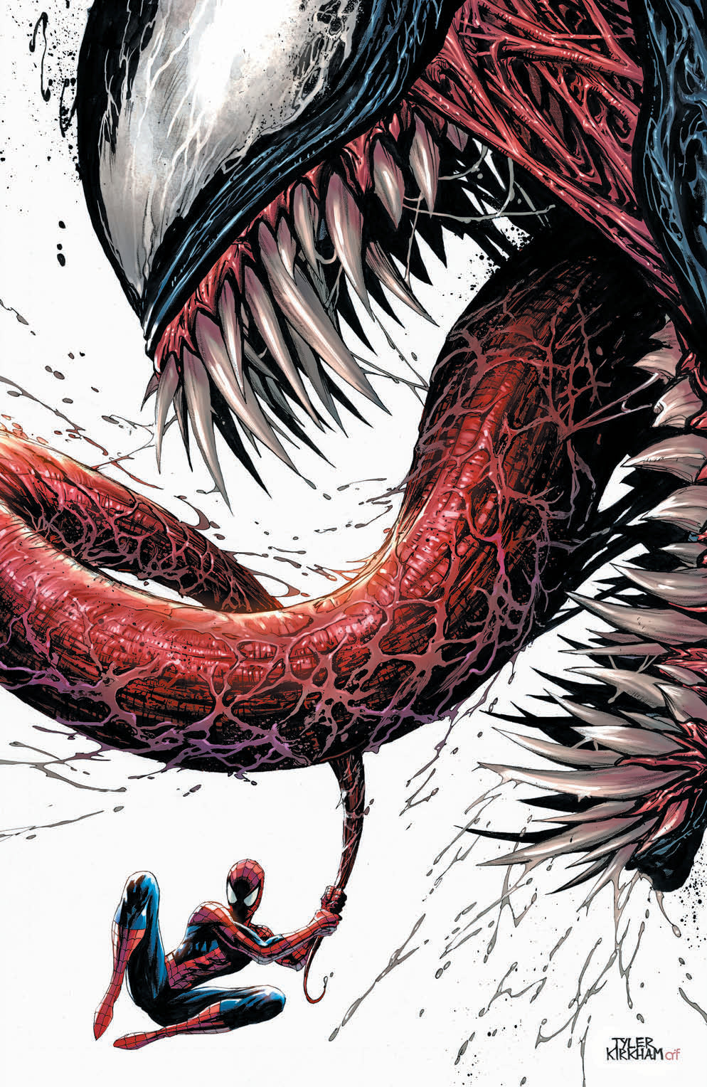 VENOM #1 UNKNOWN COMIC BOOKS EXCLUSIVE TYLER KIRKHAM VIRGIN 5/9/2018