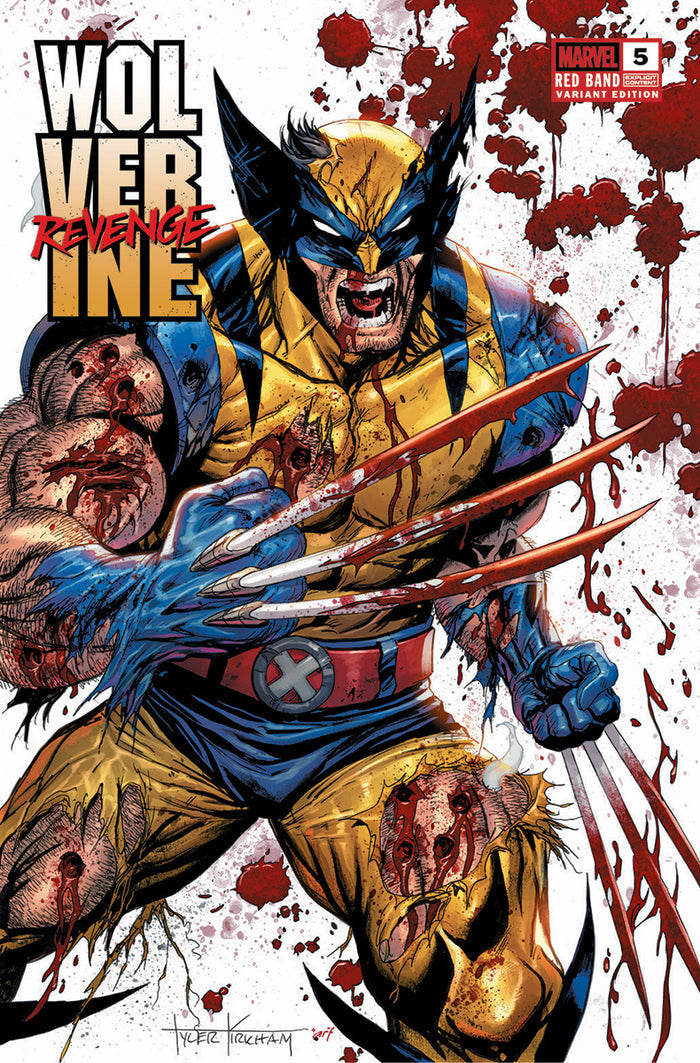 [Signed by Hickman] Wolverine: Revenge - Red Band #5 Unknown Comics Kirkham Convention Exclusive Var Explicit Content [INST]
