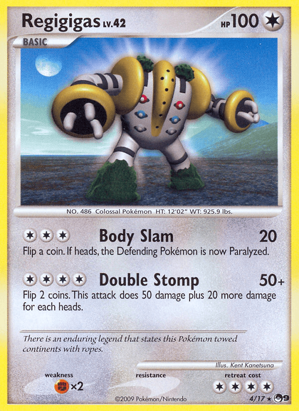 Regigigas (4/17) [POP Series 9]