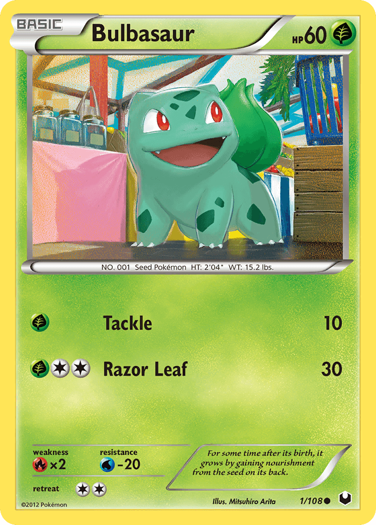 Bulbasaur (1/108) [Black & White: Dark Explorers]
