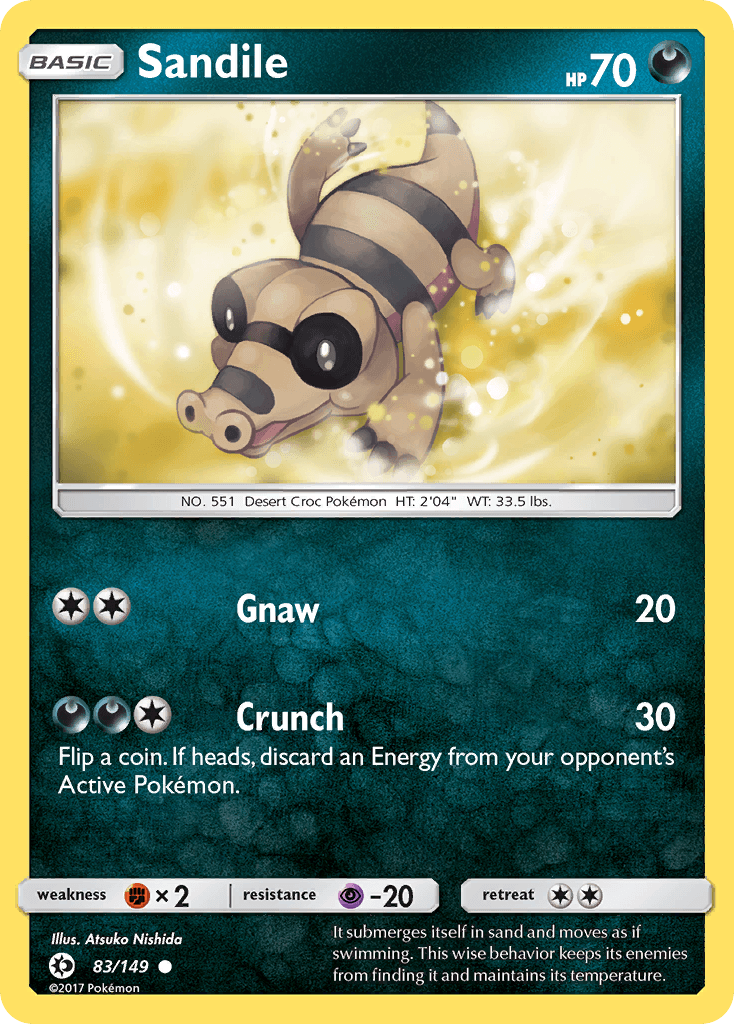 Sandile (83/149) [Sun & Moon: Base Set]
