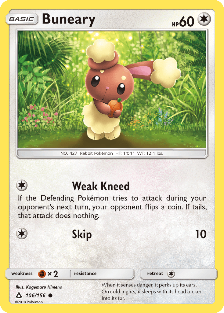 Buneary (106/156) [Sun & Moon: Ultra Prism]