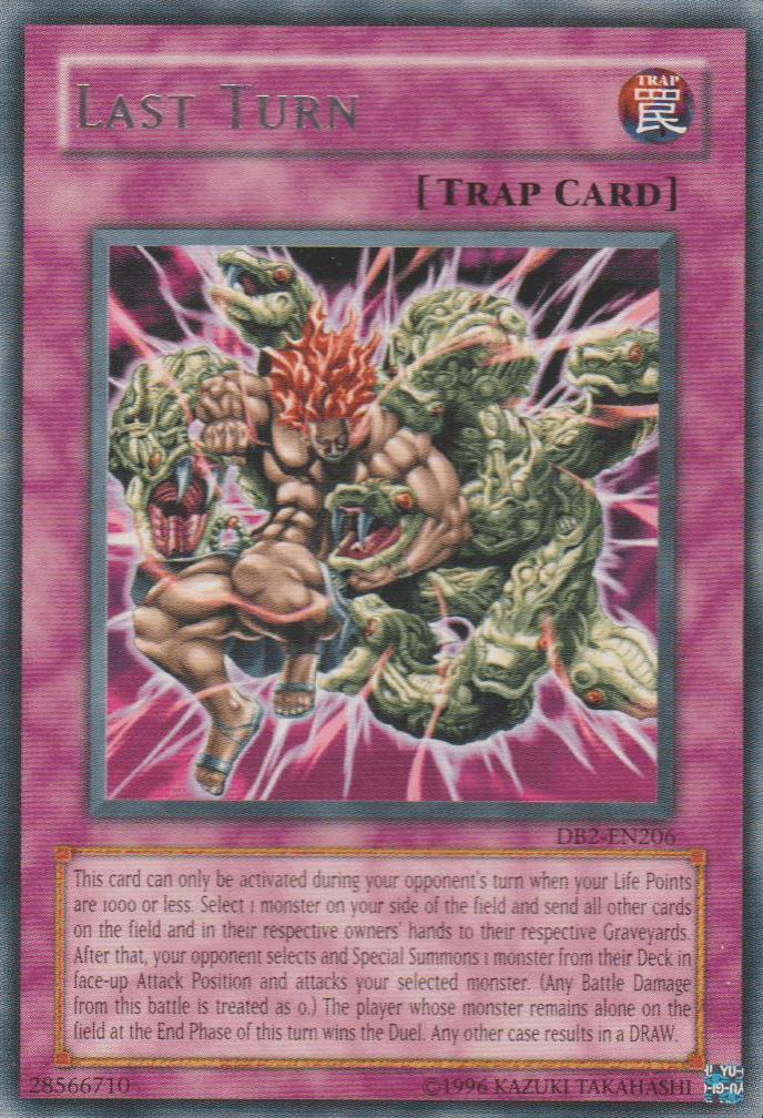 Last Turn [DB2-EN206] Rare