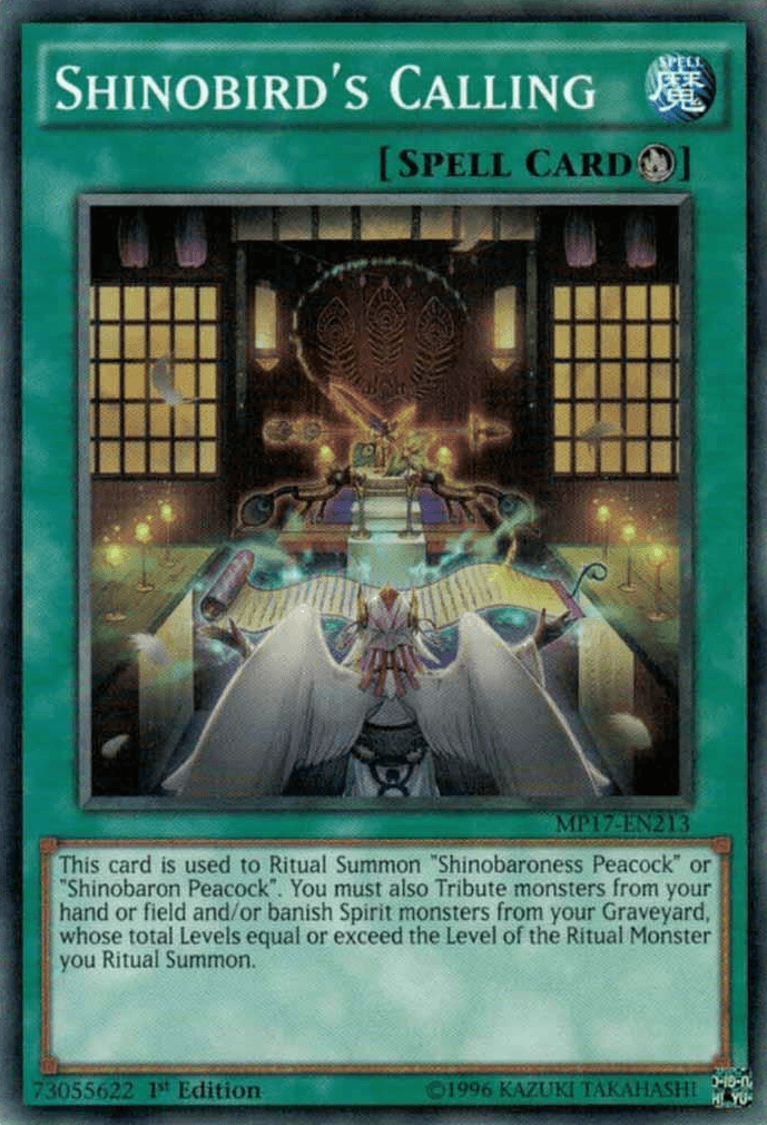 Shinobird's Calling [MP17-EN213] Common
