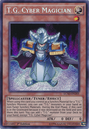 T.G. Cyber Magician [LC5D-EN205] Secret Rare