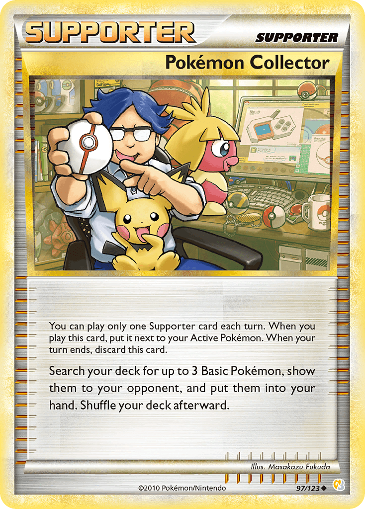 Pokemon Collector (97/123) [HeartGold & SoulSilver: Base Set]