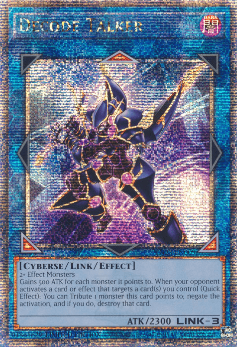 Decode Talker [TN23-EN009] Quarter Century Secret Rare