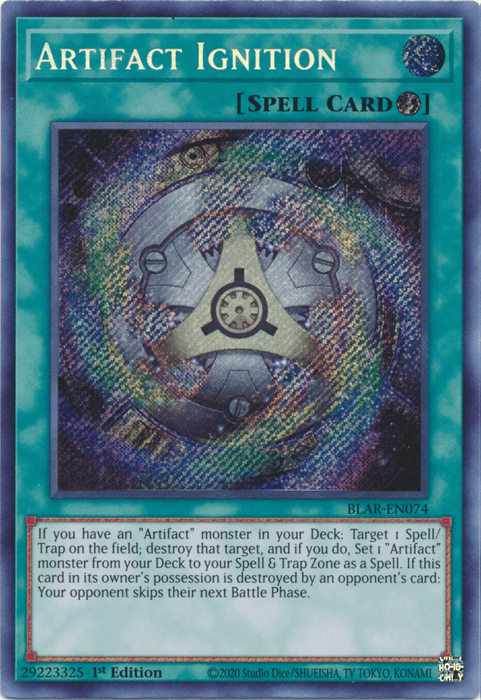 Artifact Ignition [BLAR-EN074] Secret Rare