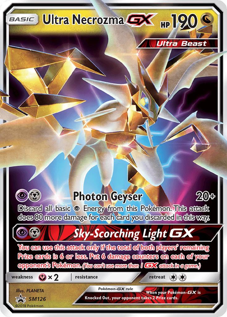 Ultra Necrozma GX (SM126) [Sun & Moon: Black Star Promos]