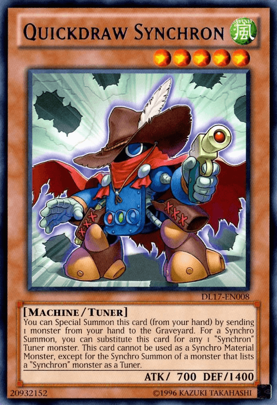 Quickdraw Synchron (Purple) [DL17-EN008] Rare