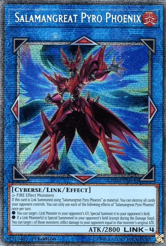 Salamangreat Pyro Phoenix (Starlight Rare) [CHIM-EN039] Starlight Rare
