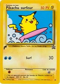 Pikachu (28) (Surfing) [Pikachu World Collection Promos]