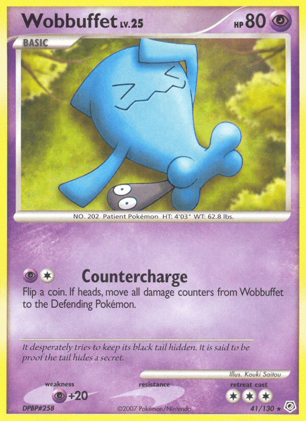Wobbuffet (41/130) [Diamond & Pearl: Base Set]