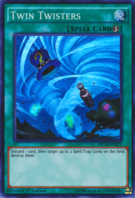Twin Twisters [MP16-EN221] Super Rare
