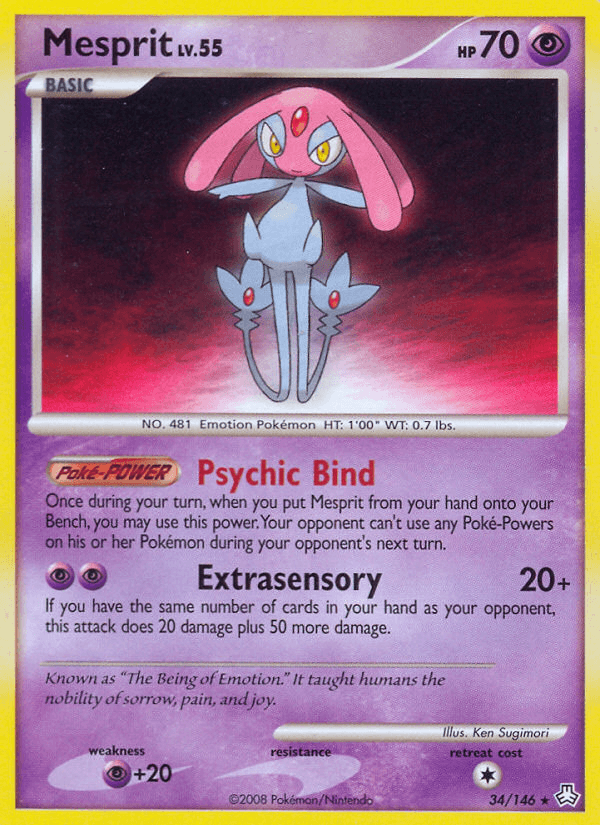 Mesprit (34/146) [Diamond & Pearl: Legends Awakened]