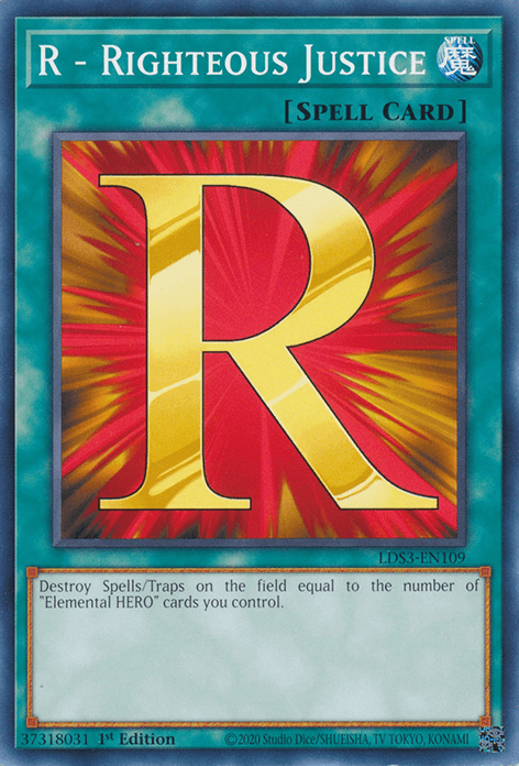 R - Righteous Justice [LDS3-EN109] Common