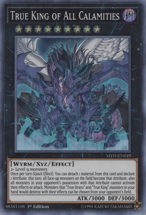 True King of All Calamities [MYFI-EN049] Super Rare