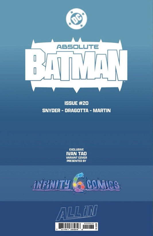 ABSOLUTE BATMAN #20 IVAN TAO EXCLUSIVE VAR (06/03/2026)
