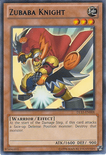 Zubaba Knight (Blue) [DL15-EN008] Rare