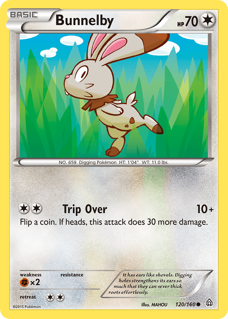 Bunnelby (120/160) [XY: Primal Clash]