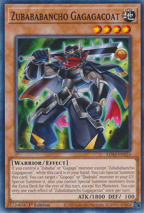 Zubababancho Gagagacoat [LDS3-EN125] Common