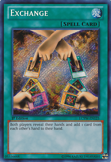 Exchange [LCYW-EN125] Secret Rare