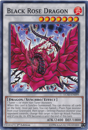 Black Rose Dragon [LC5D-EN099] Common