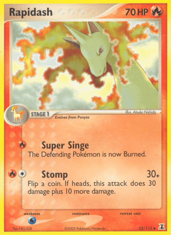 Rapidash (52/113) [EX: Delta Species]