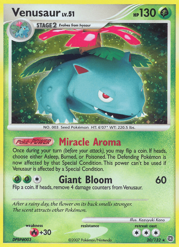 Venusaur (20/132) [Diamond & Pearl: Secret Wonders]