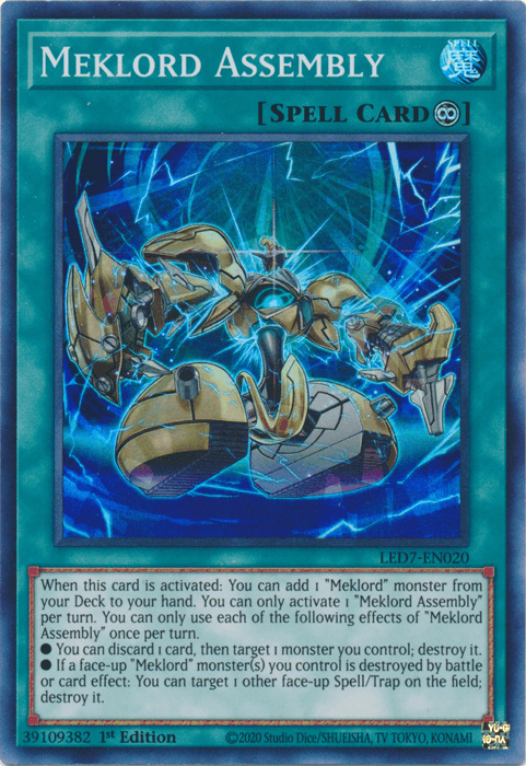 Meklord Assembly [LED7-EN020] Super Rare