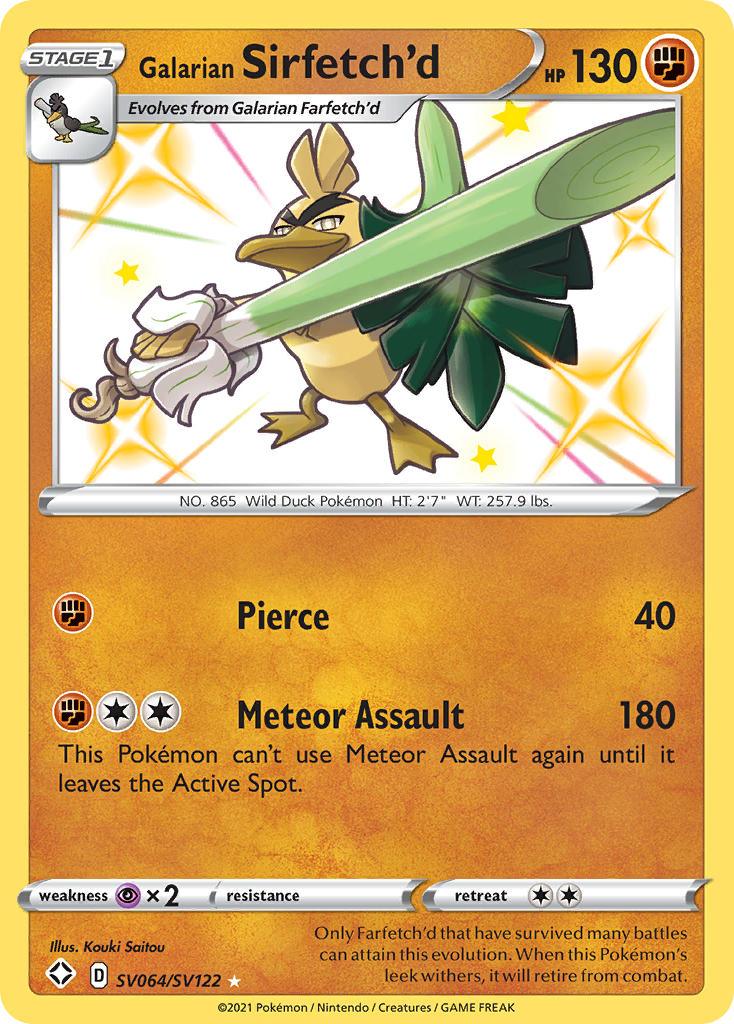 Galarian Sirfetch'd (SV064/SV122) [Sword & Shield: Shining Fates]