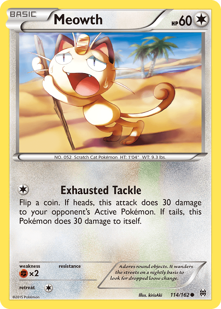 Meowth (114/162) [XY: BREAKthrough]