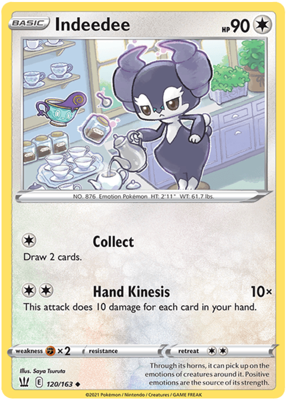 Indeedee (120/163) [Sword & Shield: Battle Styles]