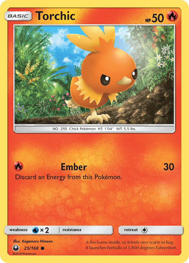 Torchic (25/168) [Sun & Moon: Celestial Storm]