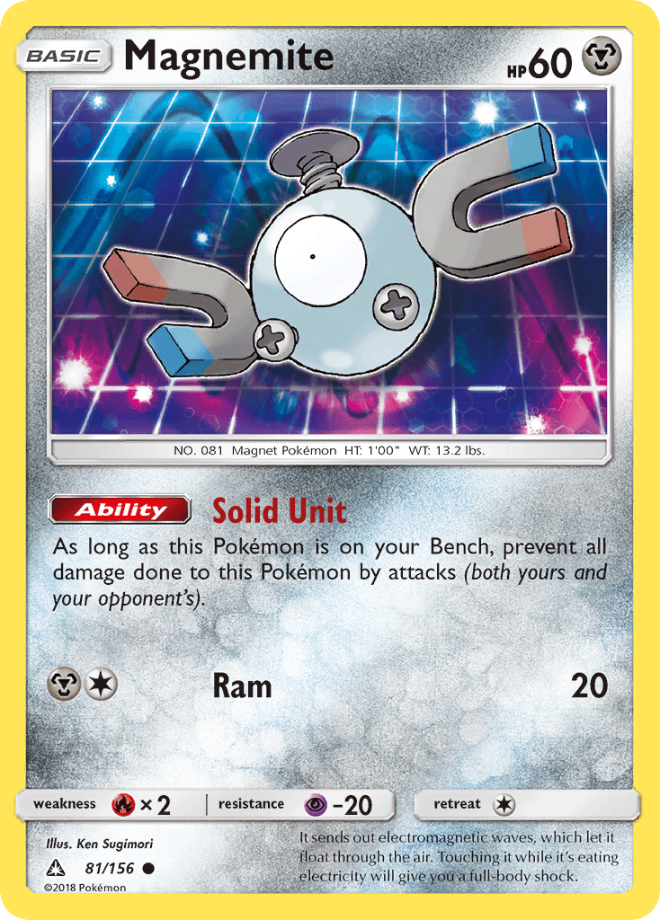 Magnemite (81/156) [Sun & Moon: Ultra Prism]