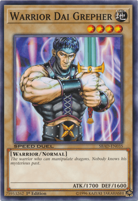 Warrior Dai Grepher [SBAD-EN035] Common