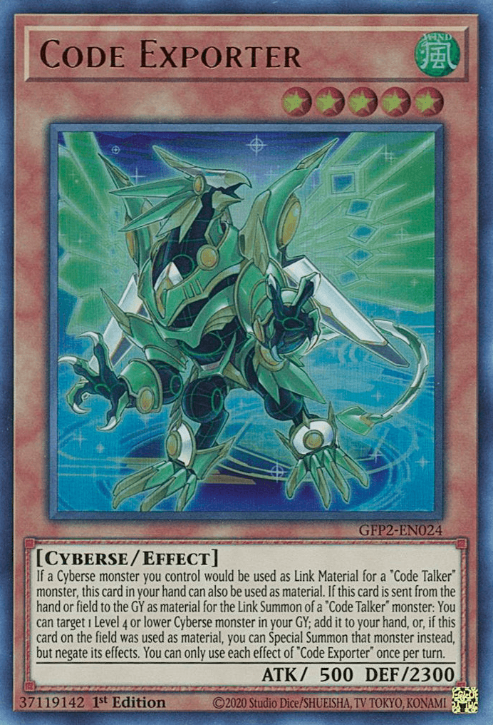 Code Exporter [GFP2-EN024] Ultra Rare