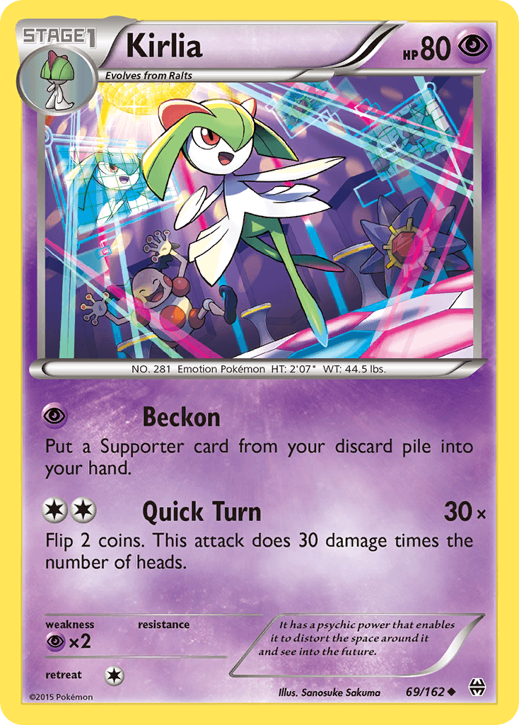 Kirlia (69/162) [XY: BREAKthrough]