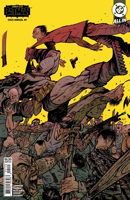 ABSOLUTE BATMAN 2025 ANNUAL #1 (ONE SHOT) Third Printing COVER C DANIEL WARREN JOHNSON Card Stock Var