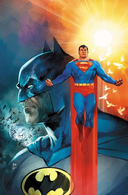 BATMAN SUPERMAN WORLDS FINEST #50 COVER D ROD REIS CARD STOCK