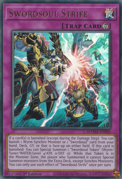 Swordsoul Strife [MAMA-EN045] Ultra Rare