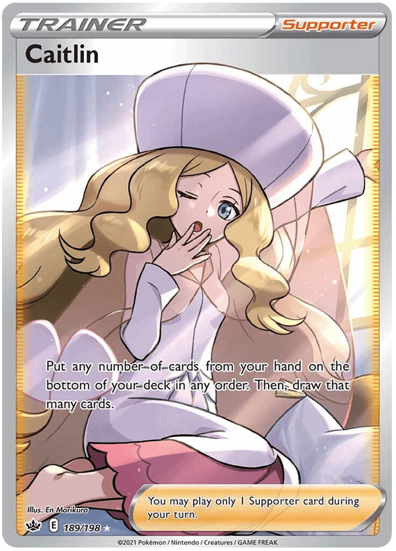 Caitlin (189/198) [Sword & Shield: Chilling Reign]