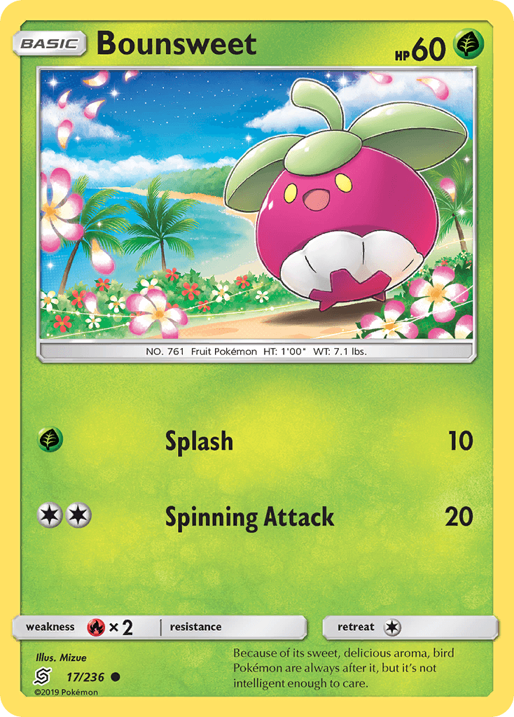 Bounsweet (17/236) [Sun & Moon: Unified Minds]