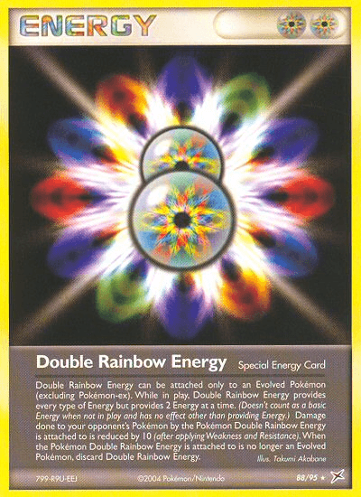 Double Rainbow Energy (88/95) [EX: Team Magma vs Team Aqua]
