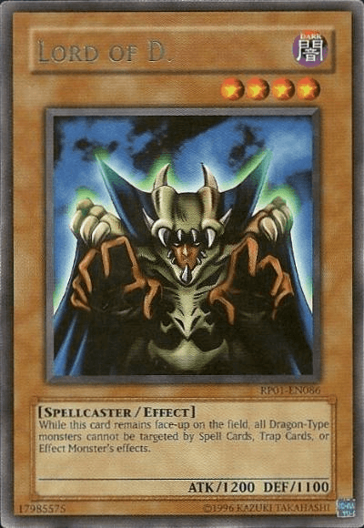 Lord of D. [RP01-EN086] Rare