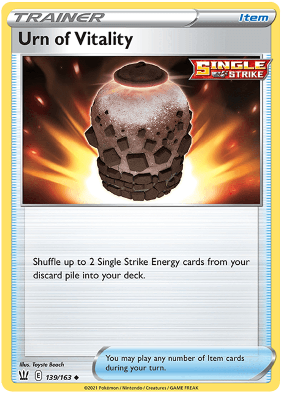 Urn of Vitality (139/163) [Sword & Shield: Battle Styles]
